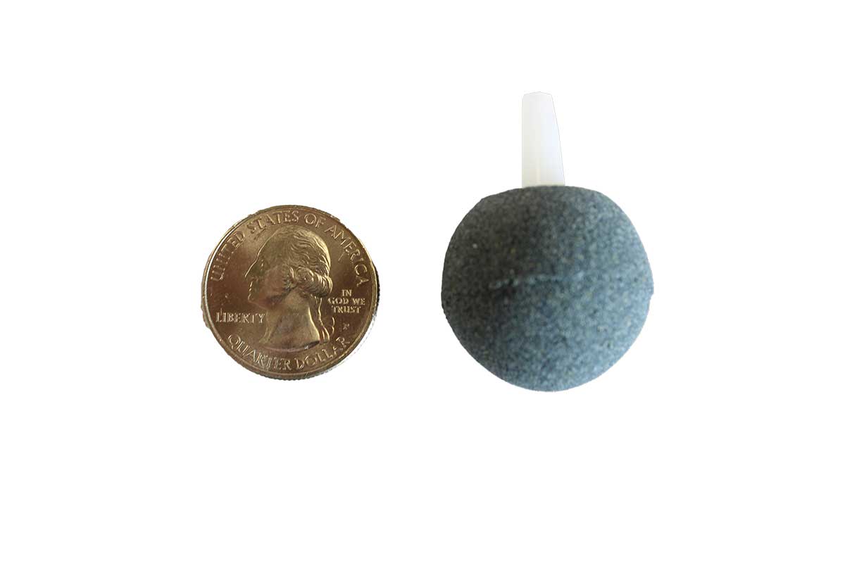 1 inch round gray diffuser stone