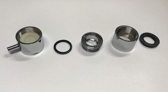 Ozone Faucet Aerator disassembled 
