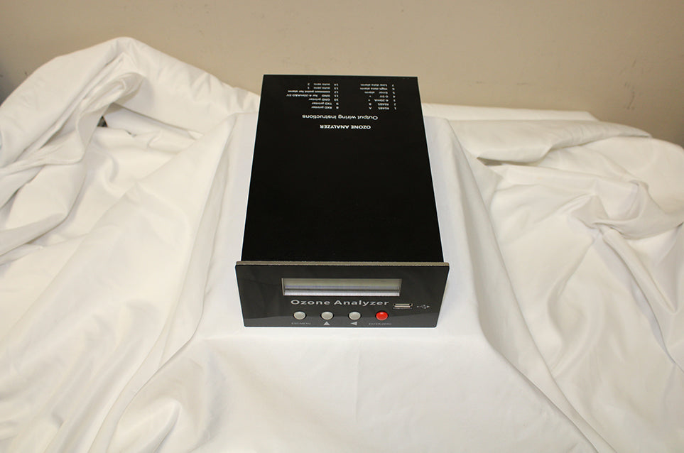 A2Z Ozone Monitor / Ozone Analyzer top and front views