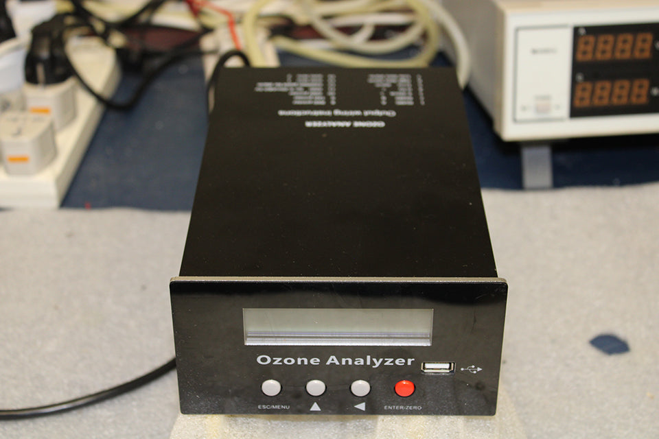 A2Z Ozone Monitor / Ozone Analyzer front and top view